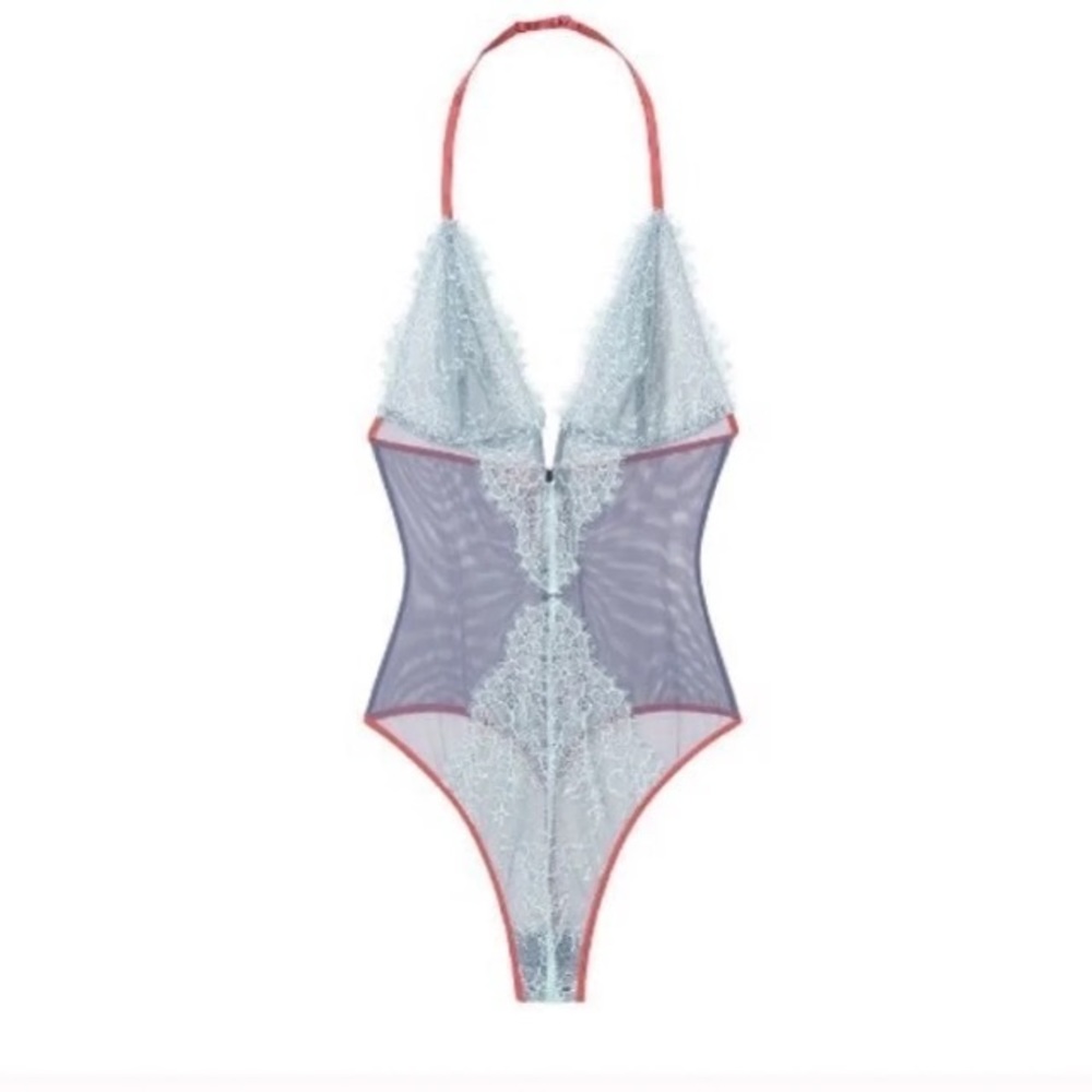 ❤️♡ HP! ♡❤️ANGEL VICTORIA SECRET Teddy In Blue - Picture 5 of 15